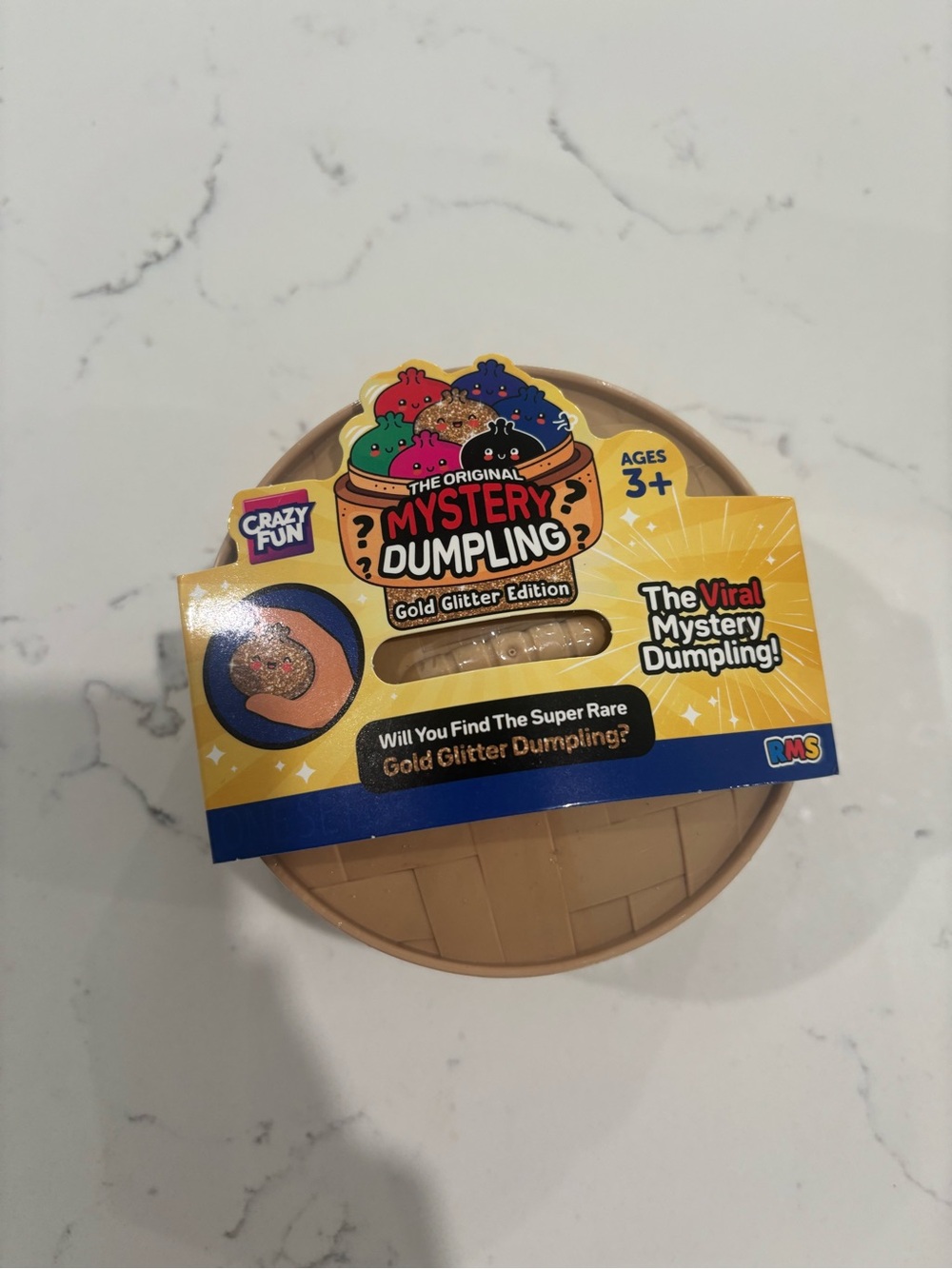 Crazy Fun The Original Mystery Dumpling - Gold Glitter Edition